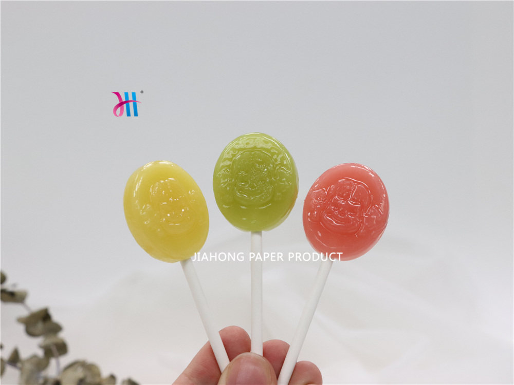 Bâtonnets de papier biodégradables Lollipop
