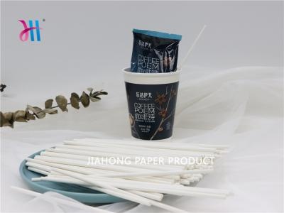 Fournisseur de bâtonnets d'agitation de café en papier jetable imprimé sur mesure